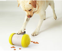 HKM-599123 Interactive Dog Treat Leaking Toy with Wheel - Fun Quacking Sound for Dogs and Cats