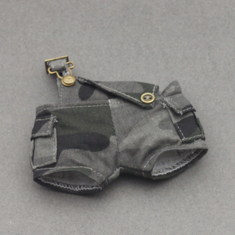 HKM-599507 Automobile Curtain Cloth Pendant Pocket Suspender Pants in Various Colors