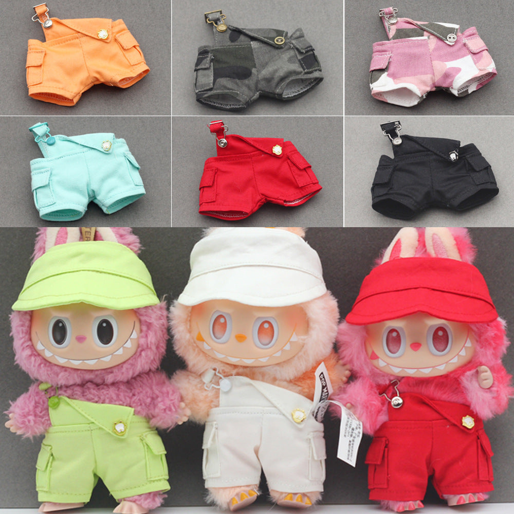HKM-599507 Automobile Curtain Cloth Pendant Pocket Suspender Pants in Various Colors