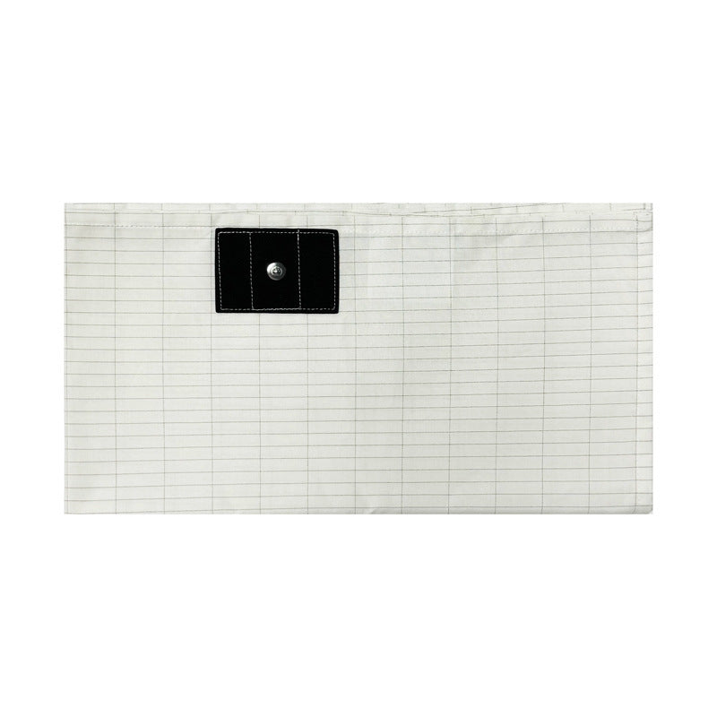 HKM-599507 Conductive Anti-Fatigue Bed Sheet in White - Silver Fiber Organic Cotton, Multiple Sizes Available
