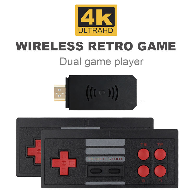 HKM-599699 Wireless Bluetooth Mini Game Console with 4GB RAM for RPG Adventures (Ages 6-14)