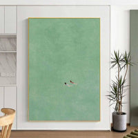 HKM-599763 Hand-Painted Ocean Themed Oil Painting for Modern Home Decor, Abstract Canvas Art, Various Sizes Available