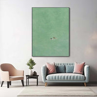HKM-599763 Hand-Painted Ocean Themed Oil Painting for Modern Home Decor, Abstract Canvas Art, Various Sizes Available