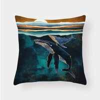 HKM-599891 Geometric Plush Home Sofa Pillow 45x45cm, European Style, for Living Room