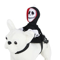 HKM-600019 Teddy Ghost Costume Cape for Pets - Fun Polyester Transfiguration Outfit