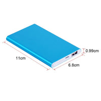 HKM-600211 Ultra-Thin 4500mAh Polymer Lithium Ion Power Bank - Alloy Shell, Multiple Colors