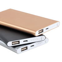 HKM-600211 Ultra-Thin 4500mAh Polymer Lithium Ion Power Bank - Alloy Shell, Multiple Colors