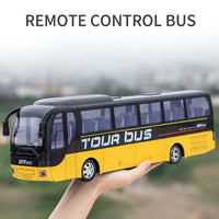 HKM-600403 4WD Remote Control Bus Toy - 2.4G RC Truck Model for Indoor and Outdoor Fun