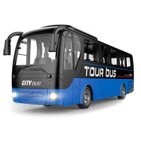 HKM-600403 4WD Remote Control Bus Toy - 2.4G RC Truck Model for Indoor and Outdoor Fun