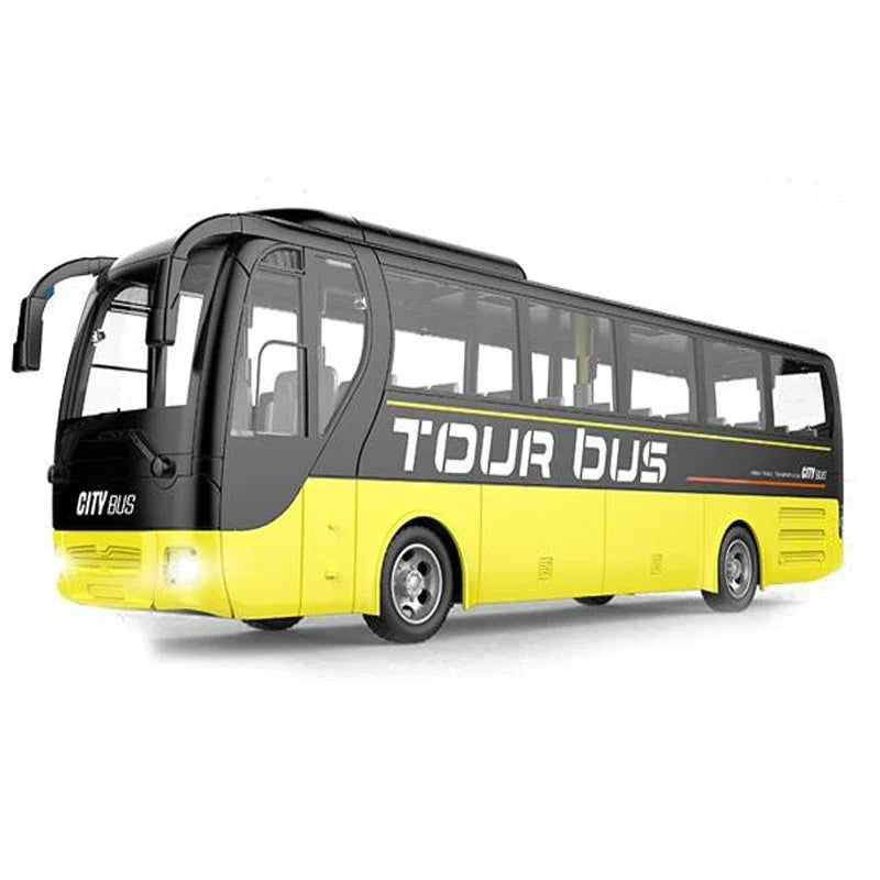 HKM-600403 4WD Remote Control Bus Toy - 2.4G RC Truck Model for Indoor and Outdoor Fun
