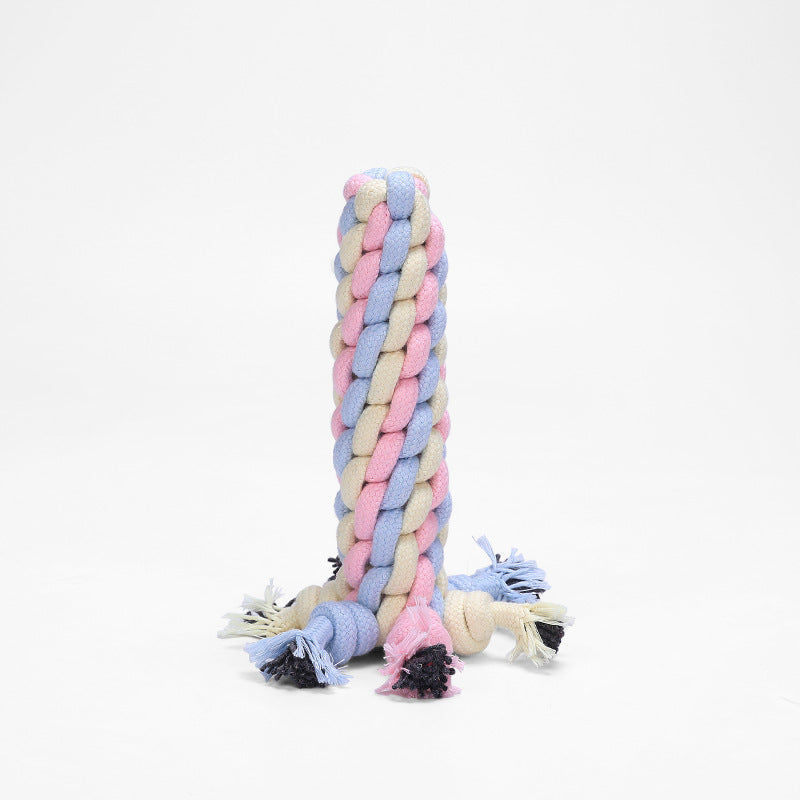 HKM-600467 Interactive Bite-Resistant Cotton Rope Ball for Dogs and Cats - Various Fun Styles