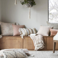 HKM-600659 Rectangular American Style Long Sofa Cushion with PP Cotton Filling for Living Room Decor