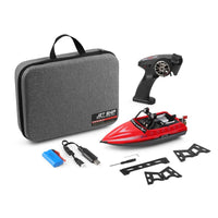 HKM-600787 High-Speed Remote Control Boat with Light and USB Charger, 2.4G Electric RC Boat for Kids aged 5 and Up