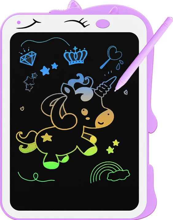 HKM-600979 Dinosaur-Themed 8.5-Inch LCD Writing Tablet for Kids - Educational Drawing Board Gift