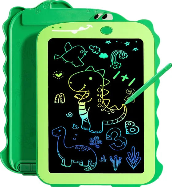 HKM-600979 Dinosaur-Themed 8.5-Inch LCD Writing Tablet for Kids - Educational Drawing Board Gift
