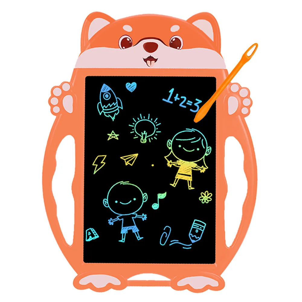 HKM-600979 Dinosaur-Themed 8.5-Inch LCD Writing Tablet for Kids - Educational Drawing Board Gift