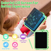HKM-600979 Dinosaur-Themed 8.5-Inch LCD Writing Tablet for Kids - Educational Drawing Board Gift