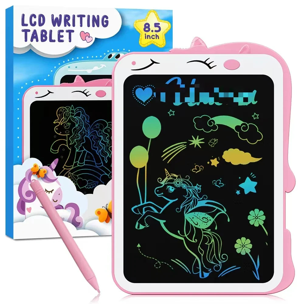 HKM-600979 Dinosaur-Themed 8.5-Inch LCD Writing Tablet for Kids - Educational Drawing Board Gift