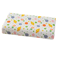HKM-601043 Natural Latex Pillow for Children - Soft Cotton Cover, Rectangle Shape, 44x27cm & 50x30cm Variants, Multiple Fun Designs