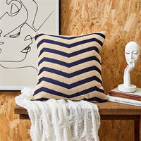 HKM-601107 Embroidered Cushion Cover in Various Colors and Patterns - 45x45cm and 30x50cm Options