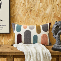 HKM-601107 Embroidered Cushion Cover in Various Colors and Patterns - 45x45cm and 30x50cm Options