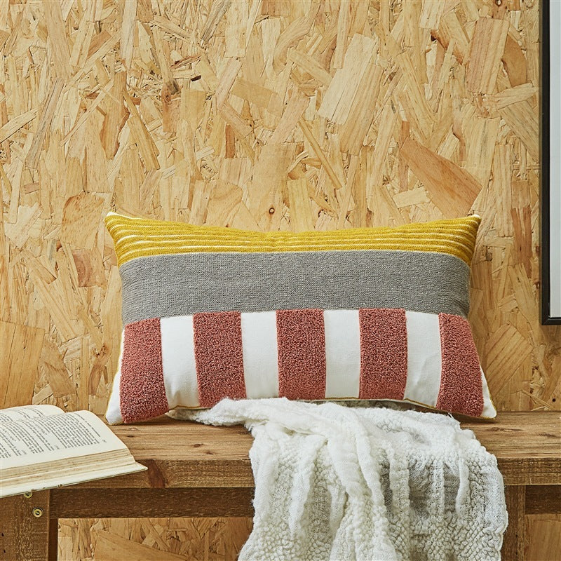 HKM-601107 Embroidered Cushion Cover in Various Colors and Patterns - 45x45cm and 30x50cm Options