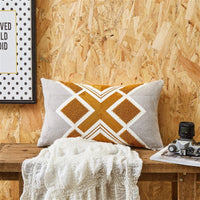 HKM-601107 Embroidered Cushion Cover in Various Colors and Patterns - 45x45cm and 30x50cm Options