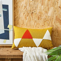HKM-601107 Embroidered Cushion Cover in Various Colors and Patterns - 45x45cm and 30x50cm Options