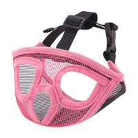 HKM-601171 Breathable Dog Muzzle for Small Dogs, Adjustable Sizes, Ideal for French Bulldogs and Short Snouts
