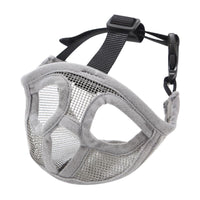 HKM-601171 Breathable Dog Muzzle for Small Dogs, Adjustable Sizes, Ideal for French Bulldogs and Short Snouts