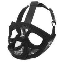 HKM-601171 Breathable Dog Muzzle for Small Dogs, Adjustable Sizes, Ideal for French Bulldogs and Short Snouts