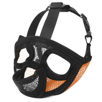 HKM-601171 Breathable Dog Muzzle for Small Dogs, Adjustable Sizes, Ideal for French Bulldogs and Short Snouts