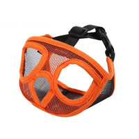 HKM-601171 Breathable Dog Muzzle for Small Dogs, Adjustable Sizes, Ideal for French Bulldogs and Short Snouts
