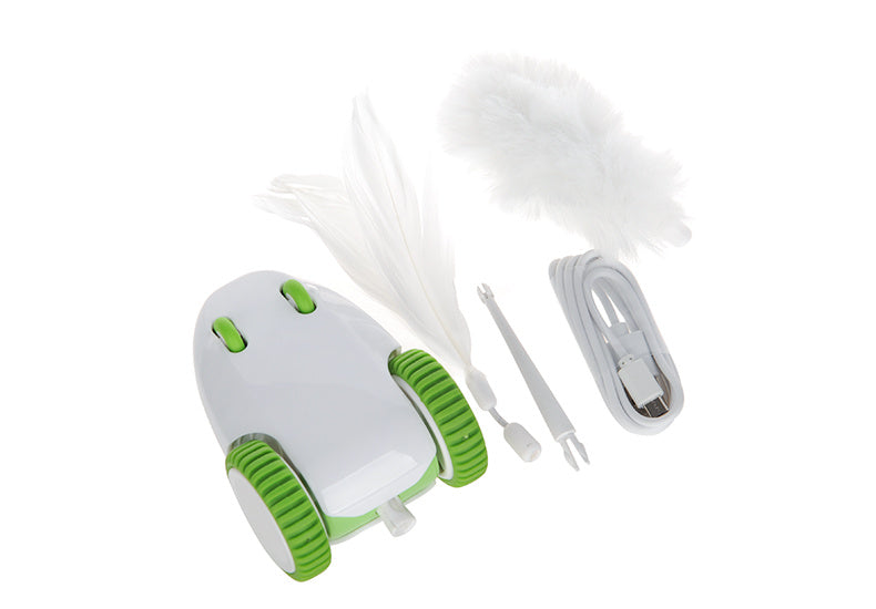 HKM-601427 Automatic Feather Toy Replacement Head for Cats - Anti-Boring Pet Entertainment Device