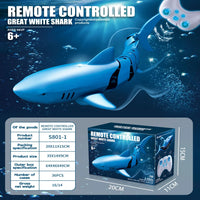 HKM-601555 Remote Control Simulation Fish Shark Toy for Water Play – Ideal for Kids Aged 6 Years and Up