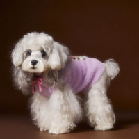 HKM-601619 Hooded Sleeveless Sweater Vest for Pets - Available in Yellow, Green, Purple, Sizes XS to XXL