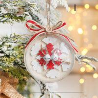 HKM-601747 Mixed Plastic Christmas Tree Ornaments - Gold Powder Bright Painted Balls