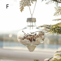 HKM-601747 Mixed Plastic Christmas Tree Ornaments - Gold Powder Bright Painted Balls