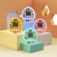 HKM-601811 3D Cartoon PVC Plastic Kids Car Key Chain Ring Toy – Retro Game Design