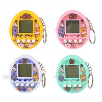 HKM-601811 3D Cartoon PVC Plastic Kids Car Key Chain Ring Toy – Retro Game Design