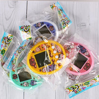 HKM-601811 3D Cartoon PVC Plastic Kids Car Key Chain Ring Toy – Retro Game Design