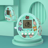 HKM-601811 3D Cartoon PVC Plastic Kids Car Key Chain Ring Toy – Retro Game Design