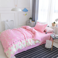 HKM-601811 Cartoon Animation Series Cotton Bedding Set - 3-Piece Twin Size