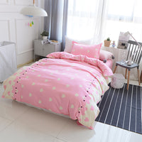 HKM-601811 Cartoon Animation Series Cotton Bedding Set - 3-Piece Twin Size