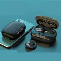 HKM-601875 Dual Ear Wireless Bluetooth Headset with Voice Control and NFC - 10M Range, Multi-Point Connection, Stereo Sound in Black, Gold, Grey