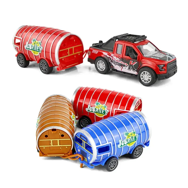 HKM-601939 Die Cast Pull Back Car Toy with Gear Box - 1:36 Scale, 2 Color Options, Ages 5-7