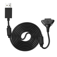 HKM-602323 Charging Cable for Xbox 360 Wireless Controller - 1.8m Length, Durable Plastic Design