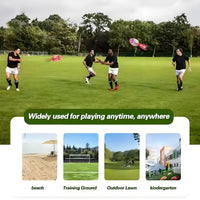 HKM-602387 Light-Up Flying Rugby Ball with 12 Light Modes for Outdoor Sports and Interactive Play