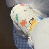 HKM-602451 Thick Cotton Winter Coat for Dogs – Casual Polyester Jacket for Small Animals