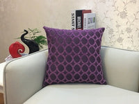 HKM-602515 Soft Flannel Cushion Cover with Invisible Zipper - Stylish Decor Throw Pillow